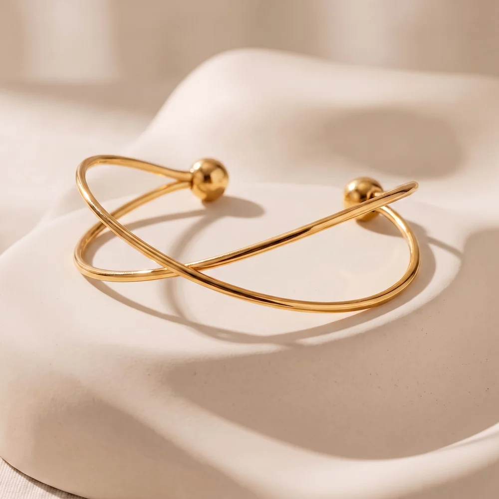 Gold Cuff Bracelet